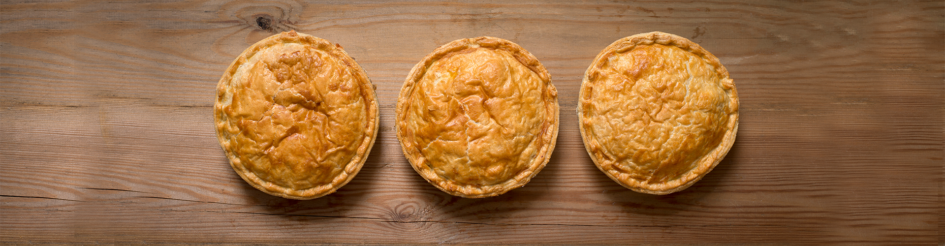 3 meat pies