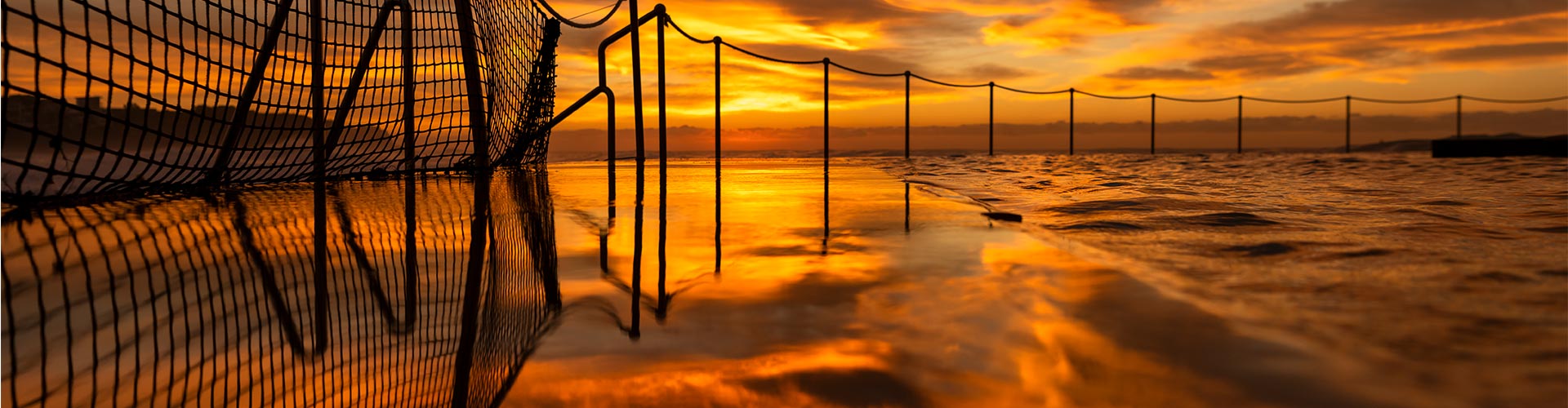 Bronte pool Sydney sunrise