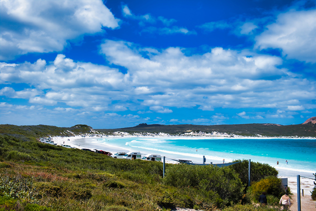 Le Grand Beach Campground, Cape Le Grand National Park, Lucky Bay