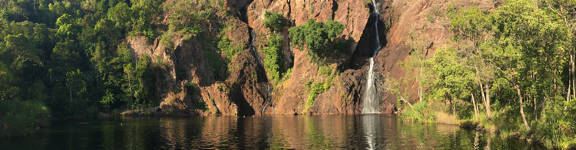 Wangi Falls in Litchfield National Park in the Northern Territory of Australia