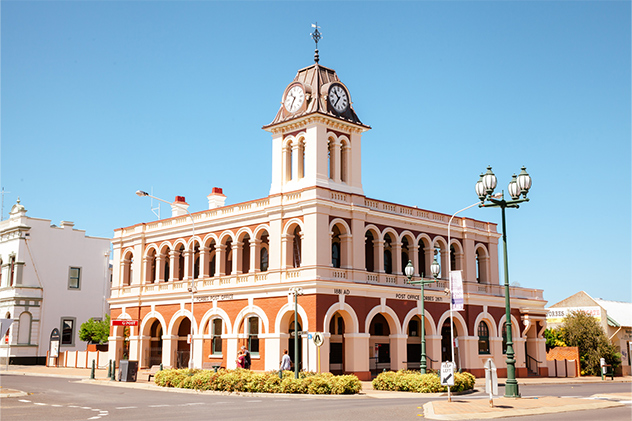 Forbes historic Old Post Office building