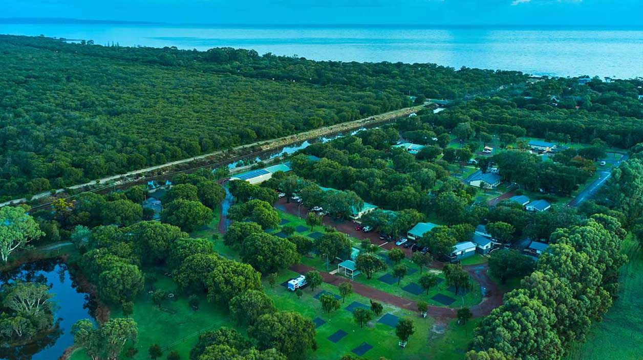 Busselton aerial view