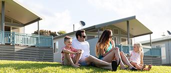 Family at NRMA Parks and Resorts