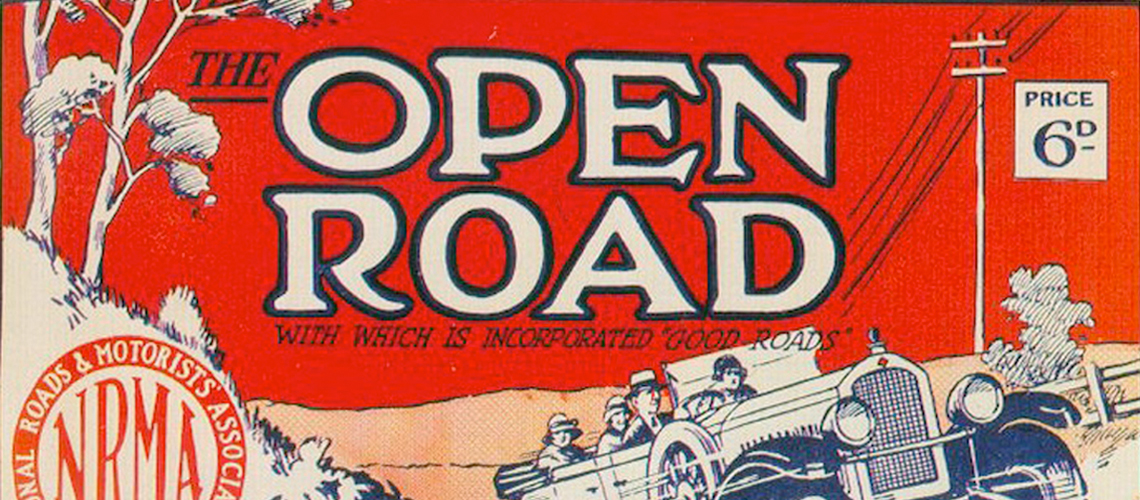NRMA Open Road cover - Volume 6 - June 1927