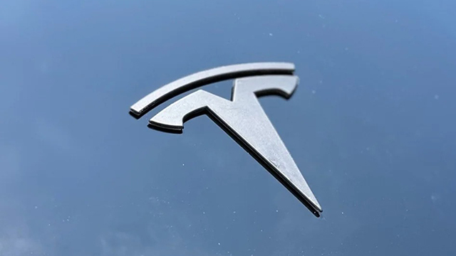 Tesla badge