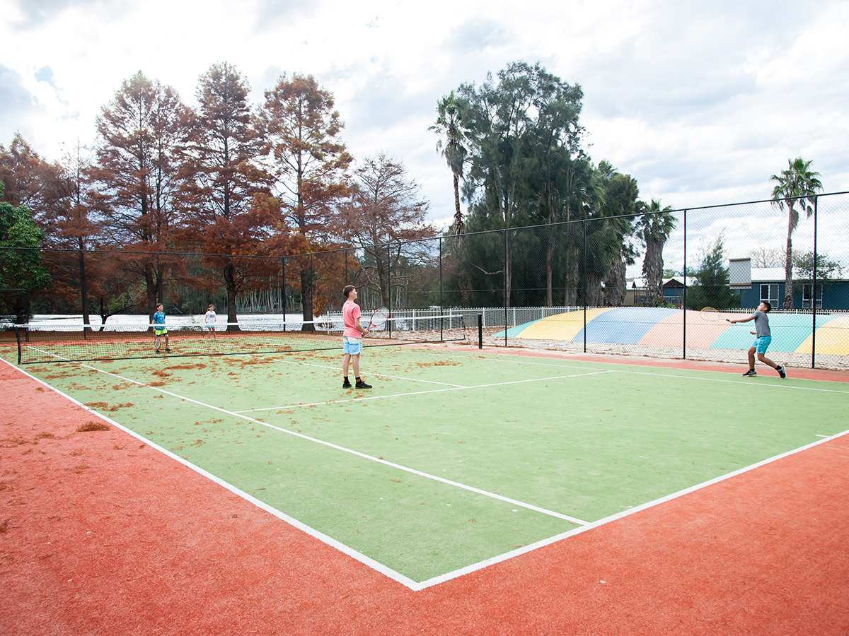 Tennis court at NRMA Batemans Bay Holiday Resort