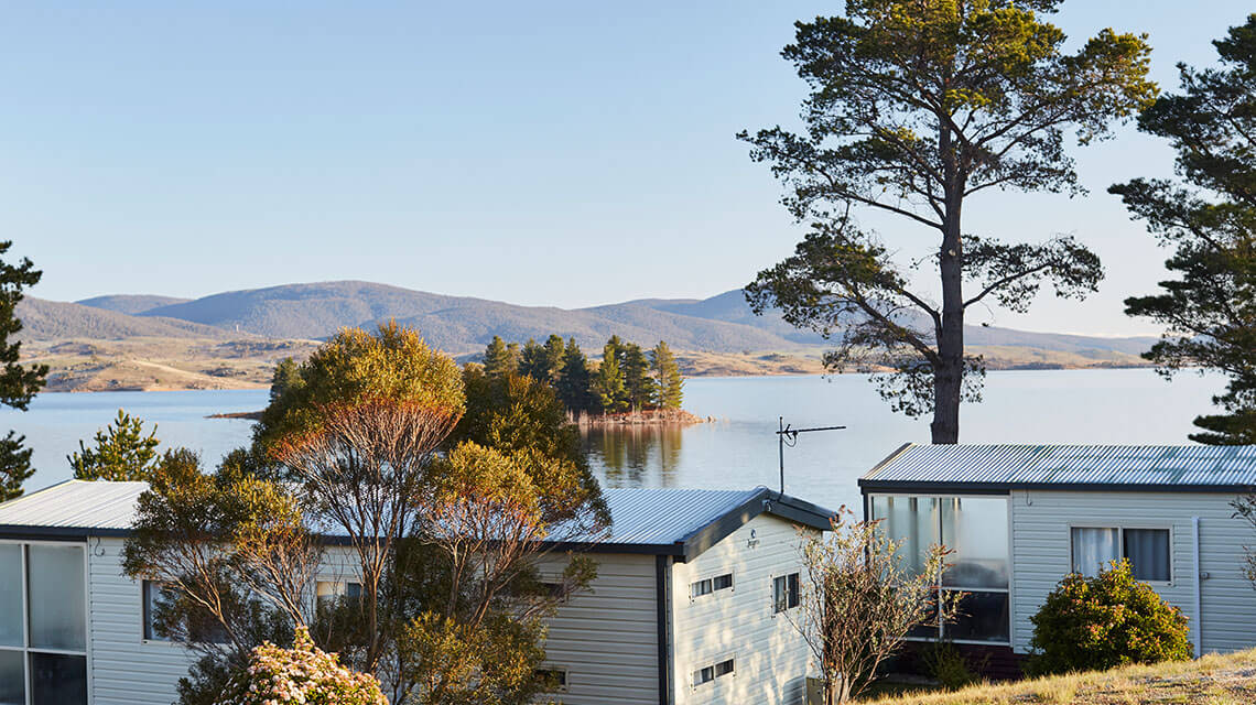 lakeview cabin Jindabyne Holiday Park NSW my nrma local guides