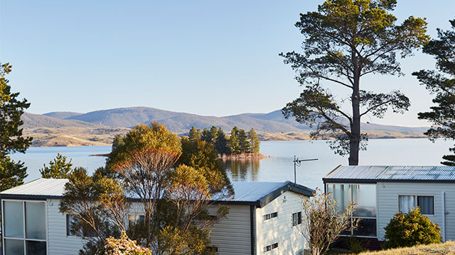 Lakeview cabin Jindabyne Holiday Park NSW my nrma local guides