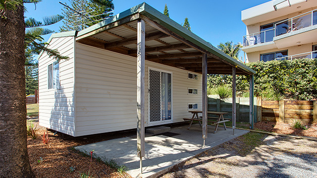 One Bedroom Cabin Horseshoe Bay Holiday Park NRMA Holiday Parks and Resorts NSW