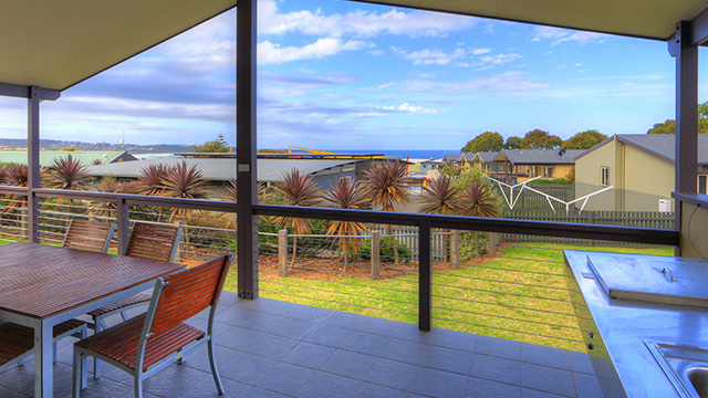 Porch View Merimbula Beach Holiday Park NRMA Holiday Parks and Resorts NSW