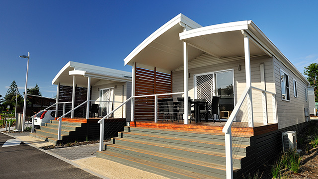 Exterior Stockton Beach Holiday Park NRMA Parks and Resorts NSW