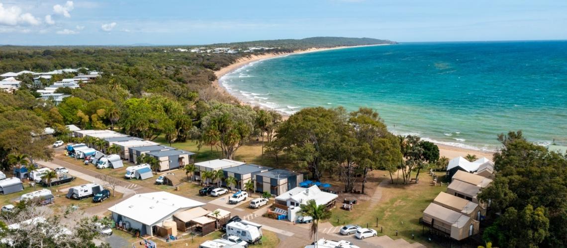 NRMA Agnes Water Holiday Park ocean views