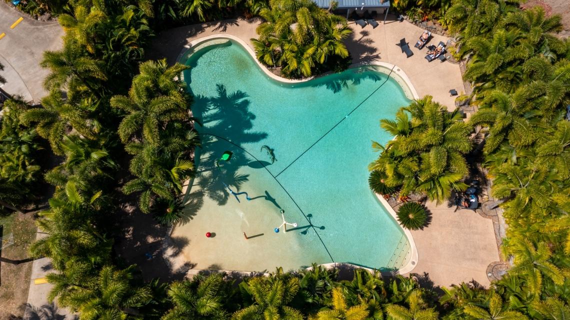 NRMA Airlie Beach Holiday Park lagoon swimming pool
