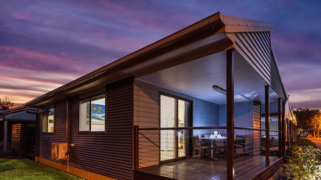 House exterior Woodgate Holiday Park my nrma local guides