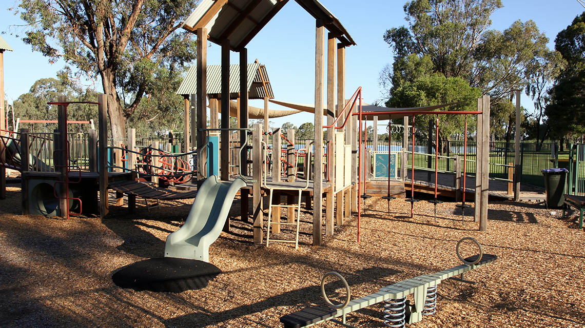 Playground Cohuna Waterfront Holiday Park NRMA Parks and Resorts VIC