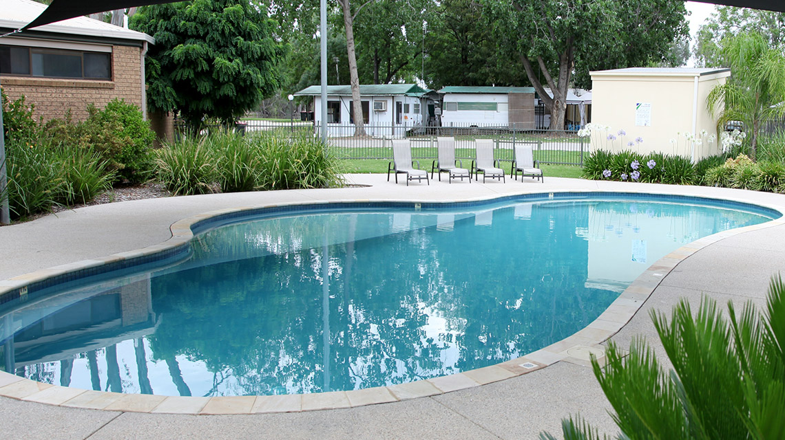 Pool Cohuna Waterfront Holiday Park NRMA Parks and Resorts VIC