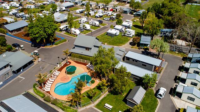 NRMA Ballarat Holiday Park overview