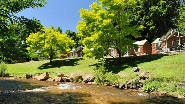 riverside villa NRMA Bright Holiday Park Victoria my nrma local guides