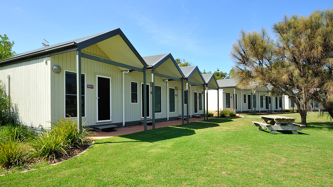 Villa Exterior Port Campbell Holiday Park NRMA Parks and Resorts VIC