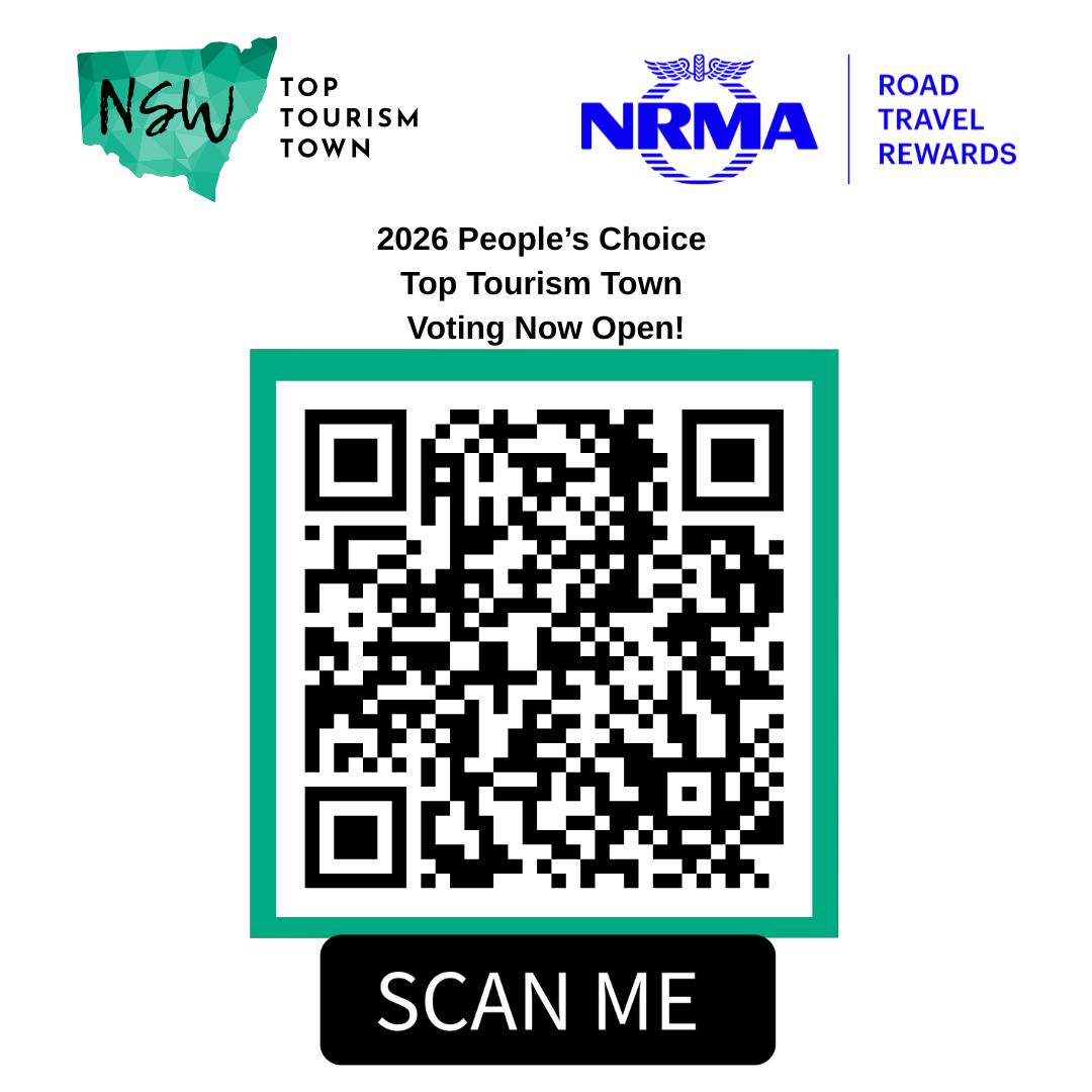 NRMA choice - Top Tourism Towns - QR code