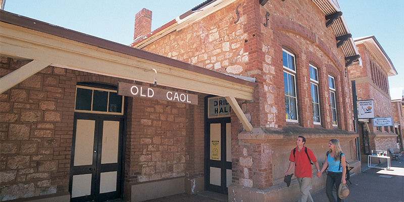 Old Gaol Coolgardie Adelaide to Perth in 9 days my nrma road trips