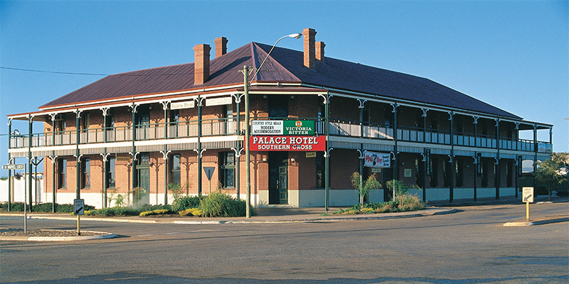 Palace Hotel Southern Cross Sydney to Perth 10 day road trip my nrma road trips