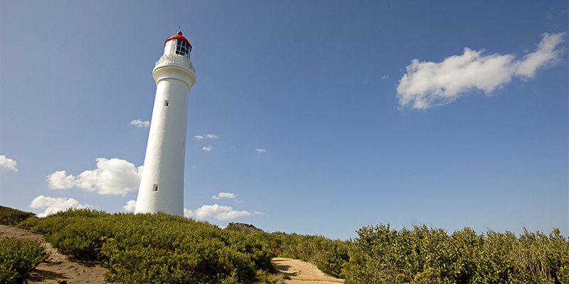 Split Point Lighthouse Melbourne to Adelaide in 6 days road trip my nrma road trips