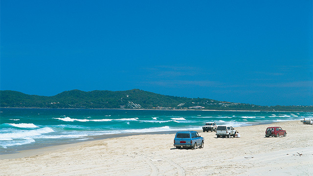 Forty Mile Beach Great Beach Drive my nrma road trips