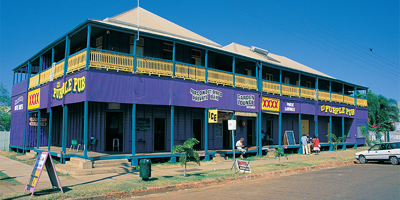 Purple Pub Savannah Way my nrma road trips