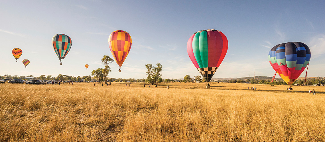 Canowindra Balloon Challenge Sydney to Dubbo my nrma road trips
