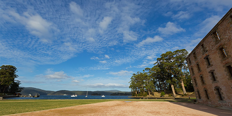 Penitentiary near Mason Cove at Port Arthur Tasmania my nrma road trips