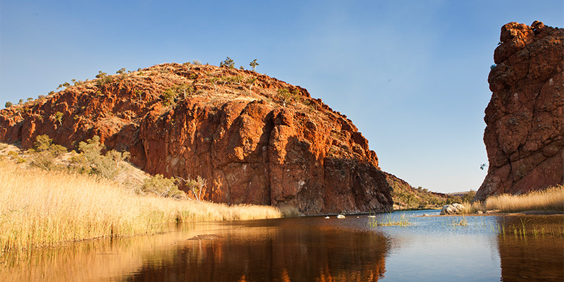 Glen Helen Gorge Red Centre Way my nrma road trips