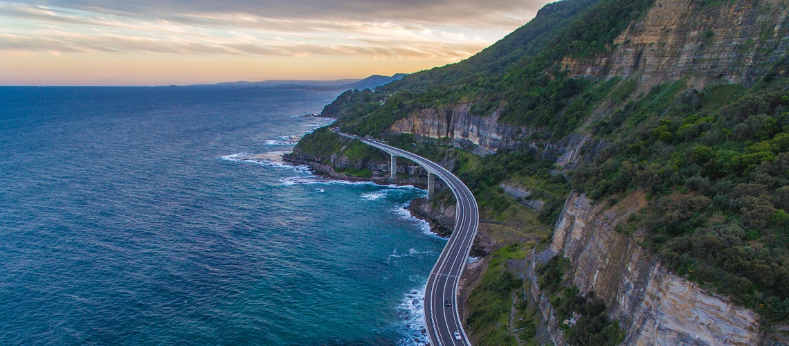 Highway in NSW Australia