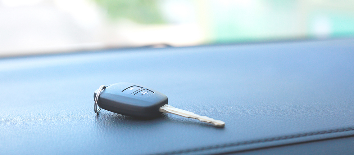 locked keys inside a vehicle