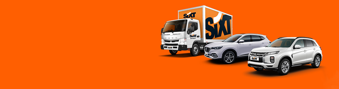 Hire SIXT cars and trucks
