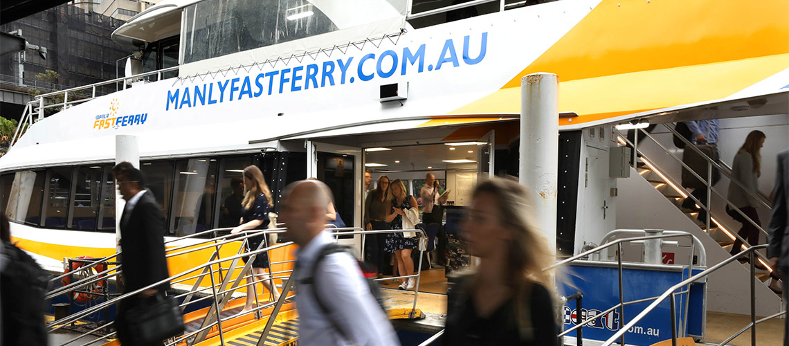 Manly Fast Ferry Social Value Images