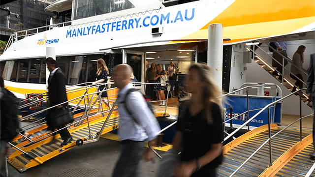 Manly Fast Ferry Social Value Images