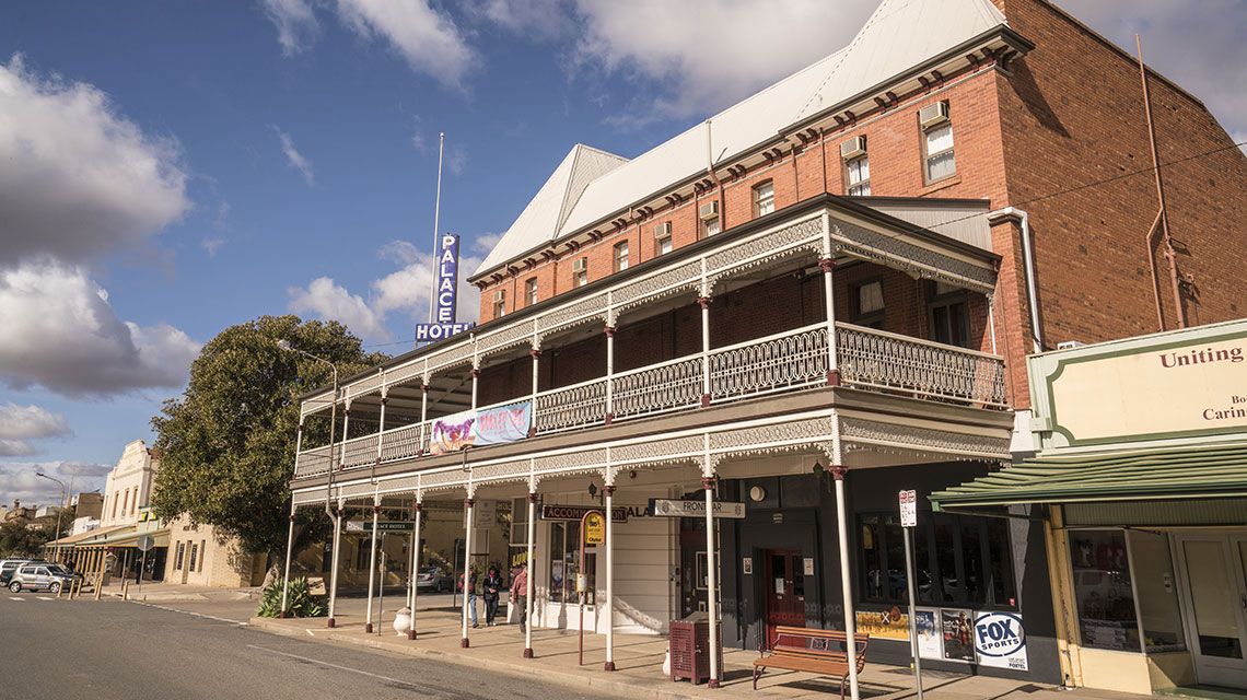 The Palace Hotel, Broken Hill, NSW. Image credit: Destination NSW