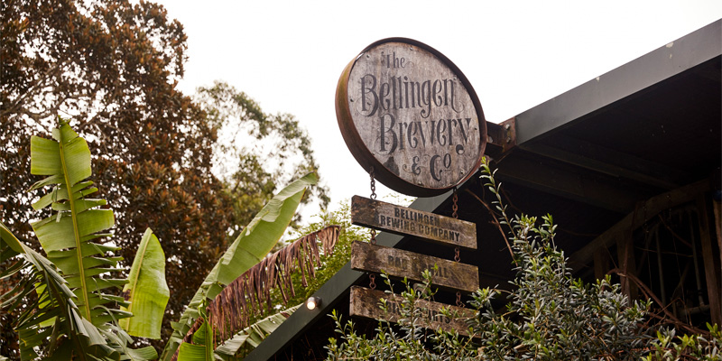 bellingen brewing company sign