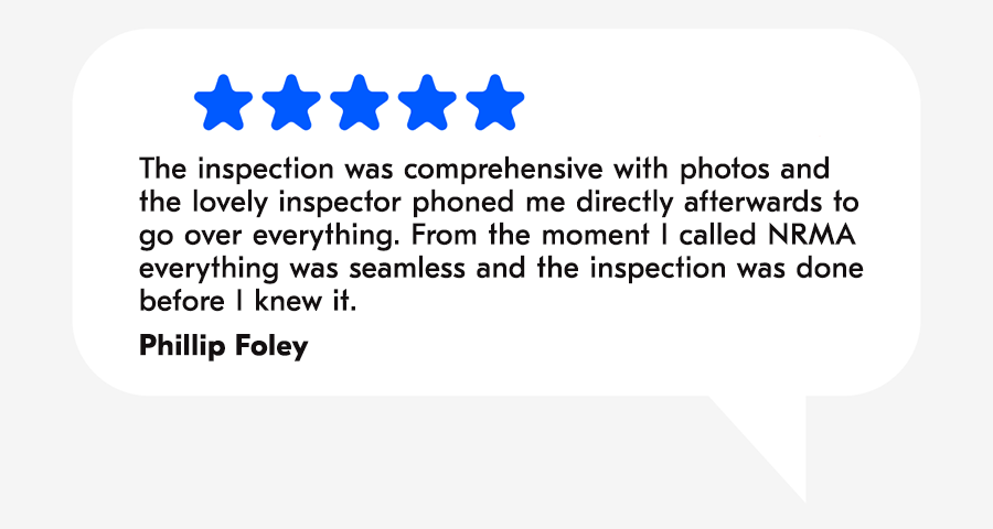 NRMA vehicle inspection
