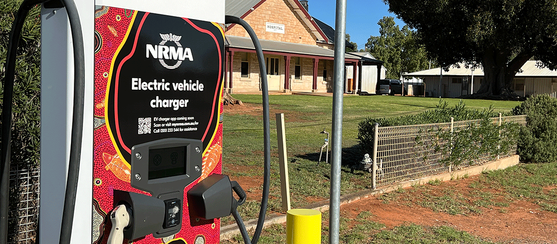 Wilcannia NRMA Fast Charger